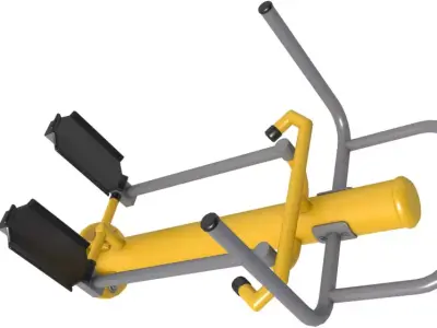 Outdoor Fitness Collection 3D model