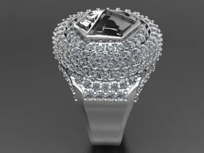 royal ring 3D print model