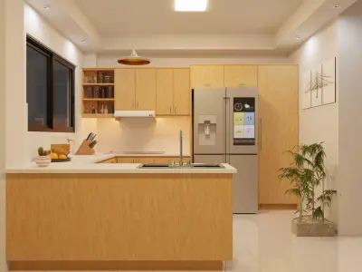 KITCHEN modern design philippines 3D model