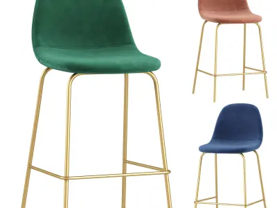 Bar chair 3D model