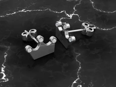 Jewelry Earring 3D print model purchase