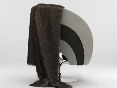Contemporary Chair 2 3D model
