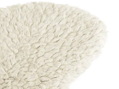 Residue Shaggy rug 3D model