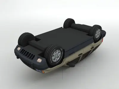  2000 Grand Cherokee Loredo SUV 3D model