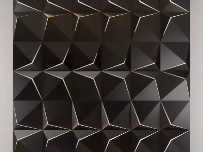 3d panel 16 3D model
