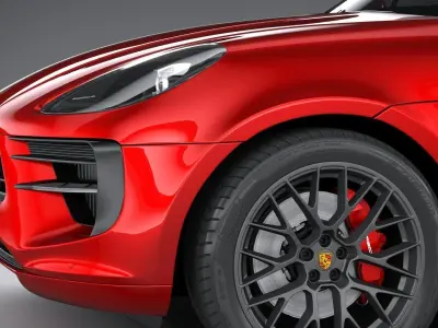 Porsche Macan GTS 2020 3D model
