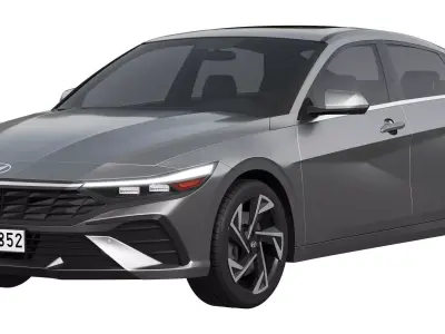 Hyundai Elantra 2024 3D model