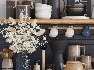 kitchen accessories024 3D model