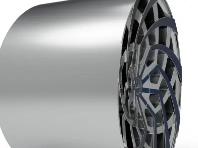 AZARA AZA-521 WHEEL 3D PRINT MODEL 3D print model