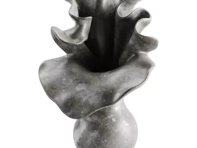 Vase decor Low-poly 3D model