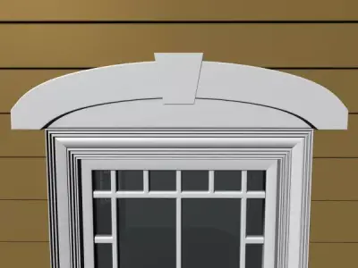 Window Header 4 3D model
