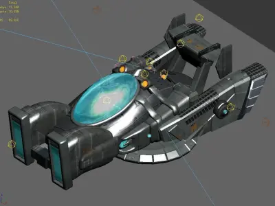 Future - Chariot 02 3D model