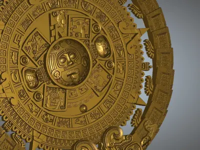 Maya Calender 3D print model