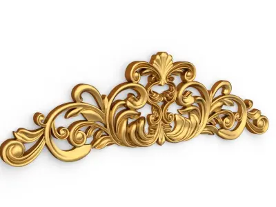 Classic decor ornament 05 3D print model