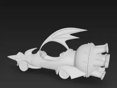 Wacky Races - Perrari 3D print model