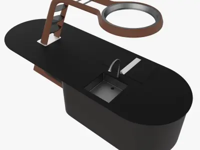 Aria kitchen 3D model