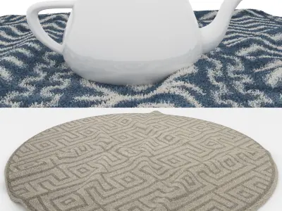 Rugs No 825 Low-poly 3D model