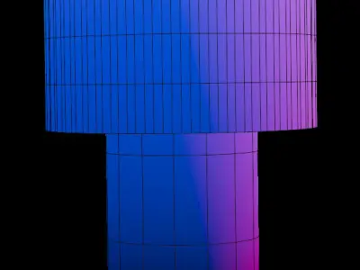 Whimsy Glow Lamp Low-poly 3D model