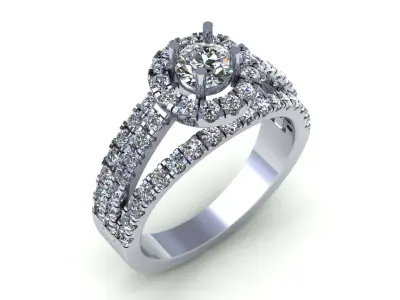 Great Love Wedding Ring 365 3D print model