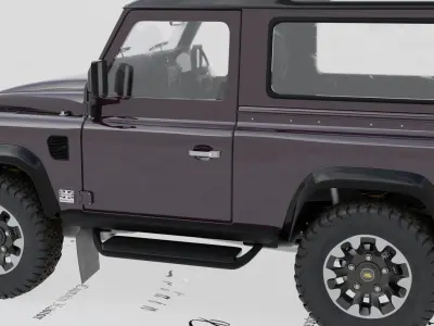 Defender Classic Works V8 3D model