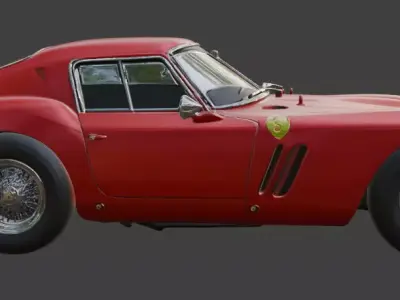 1962 Ferrari 250 GTO  3D print model