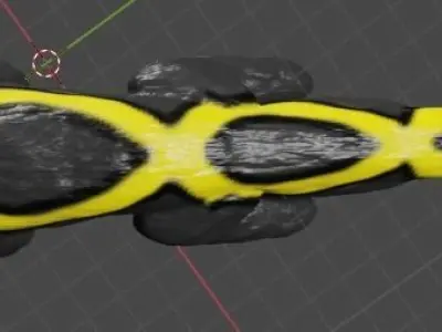 Salamander Dragon 3D model