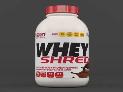 Protein Powder 3D model 197