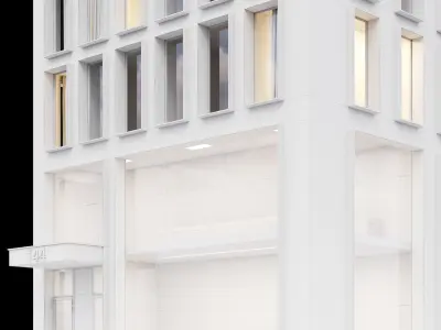 Modern building  3 3D model