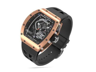 Richard Mille RM 30-01 Luxury Watch 3D model