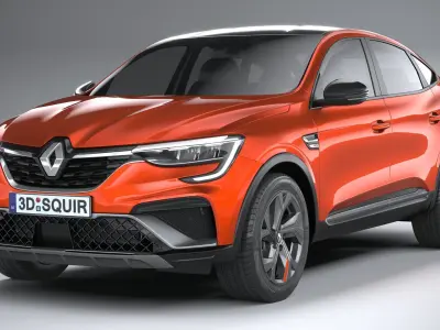 Renault Arkana RS-line 2022 3D model