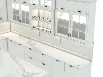 Country Kitchen 3D model