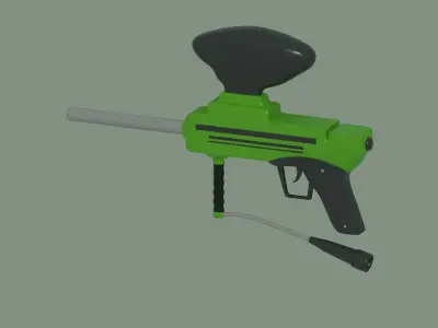 Paintball Gun 3D model