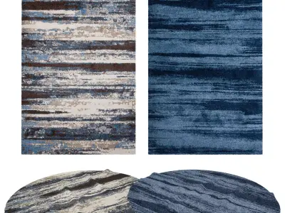Rugs No 297 Low-poly 3D model
