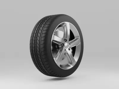 Bentley Mullsanne speed 2017 Wheel 3D model