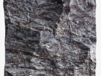 360-RockPanel rock on wall 3D model