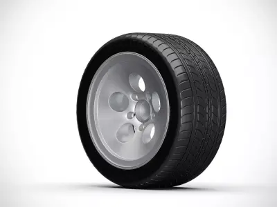 Wheel v12 3D model