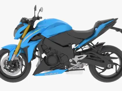 2018 Suzuki GSX-S1000 Free 3D model