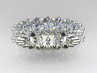 Band Ring 3D print model