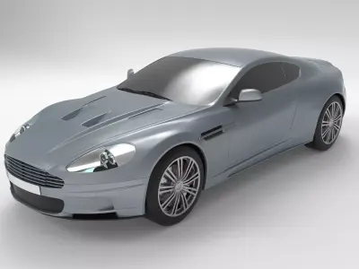 Aston Martin DBS V12 3D model