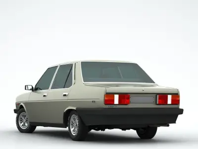 Fiat 131 1981 3D model