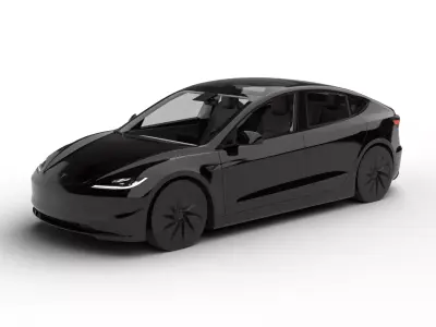 Tesla Model 3 Standard 2026 3d model 3D model