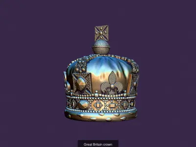 crowns 3D printing 3D Model Pack