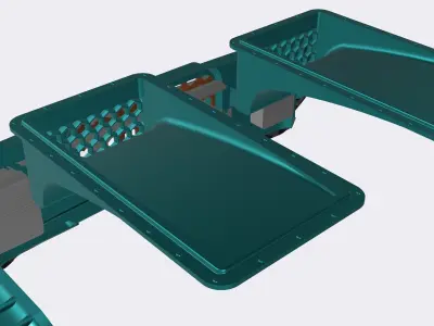 PRO TOURING MCS Low-Pro - Wide Body for 1960 Fleetside 3D print model