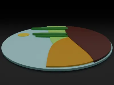 mountain logo 2D model for 3D print 3D print model