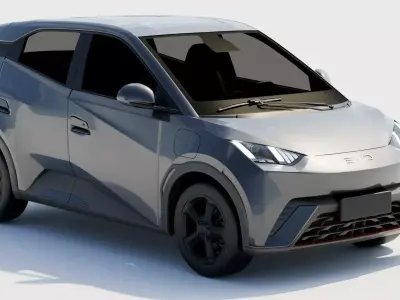 byd seagull Low-poly 3D model