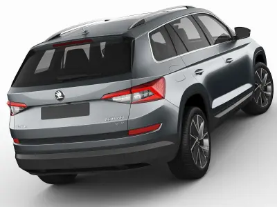 Skoda Kodiaq 2017 3D model