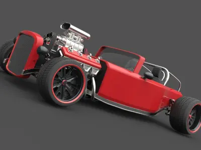 RAT ROD 3D model