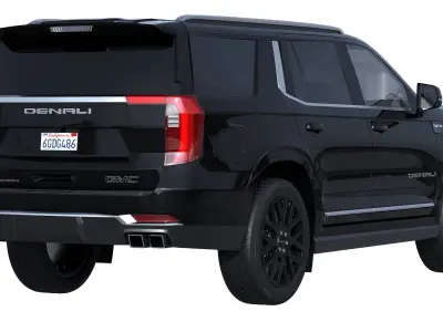 GMC Yukon Denali 2025 3D model