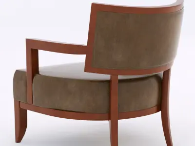contemporary armchair 3D model