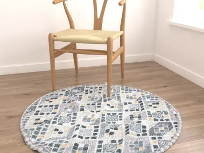 Rugs No 850 Low-poly 3D model